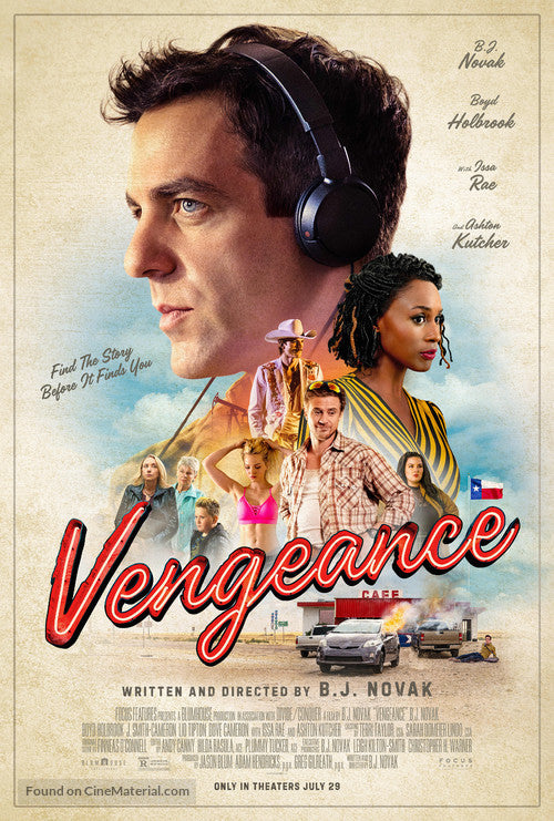 Vengeance Cinema Movie Poster A2 Size
