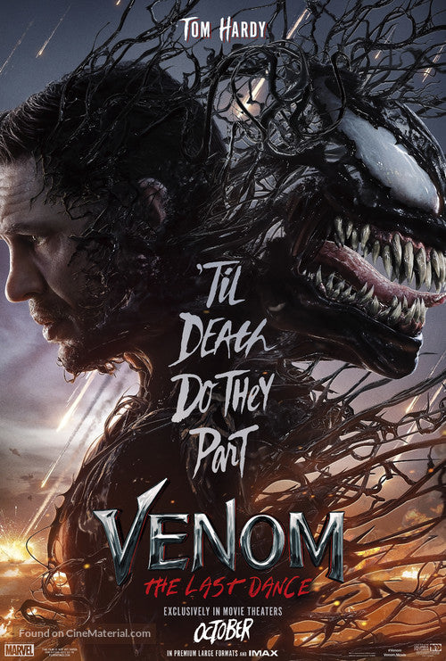 Venom: The Last Dance Movie Poster A2 Size Version 1