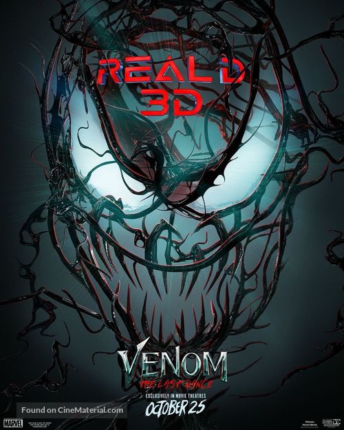 Venom: The Last Dance Movie Poster A2 Size Version 8