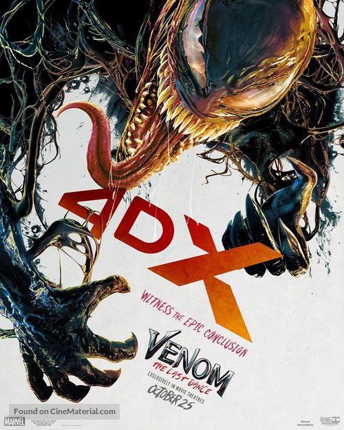 Venom: The Last Dance Movie Poster A2 Size Version 7