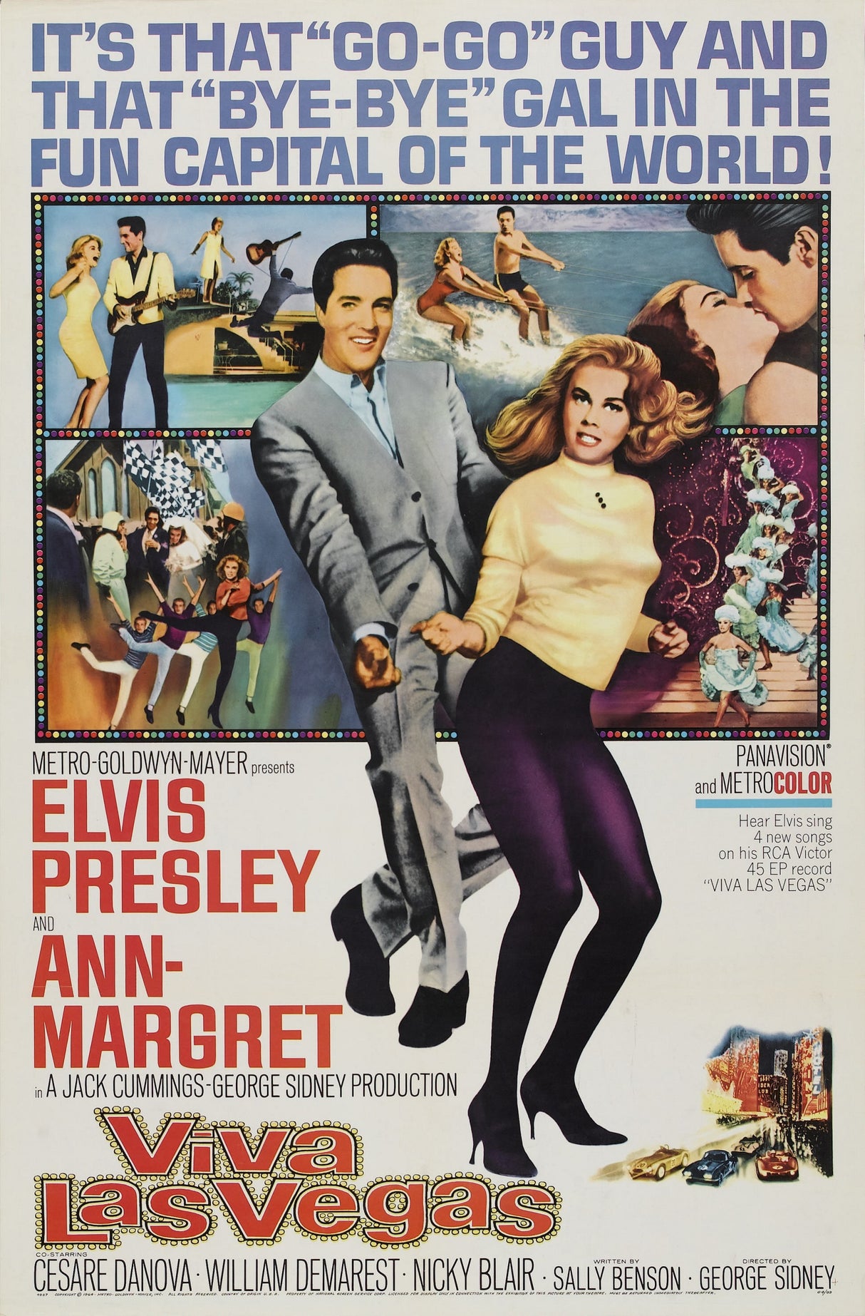 Elvis Presley Viva las Vegas A2 Size Movie Poster-Pixel Demon