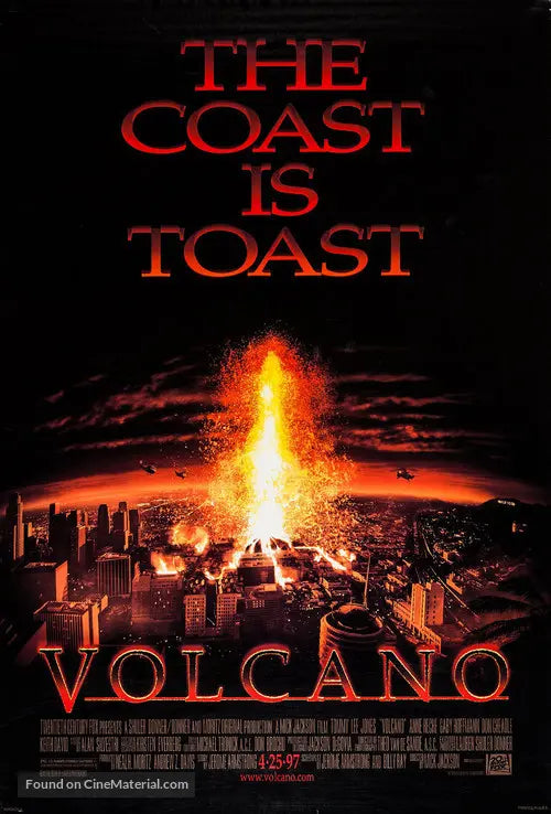 Volcano Cinema Movie Poster A2 Size