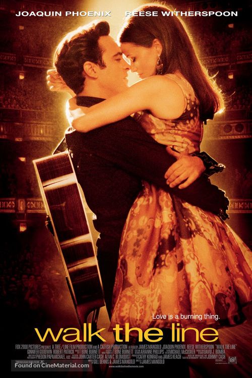 Walk the Line Cinema Movie Poster A2 Size