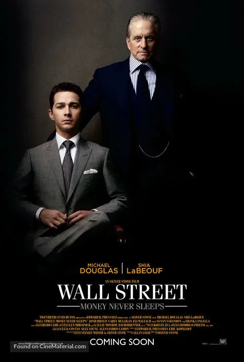 Pixel Demon Wall Street: Money Never Sleeps Movie Poster A2 Size
