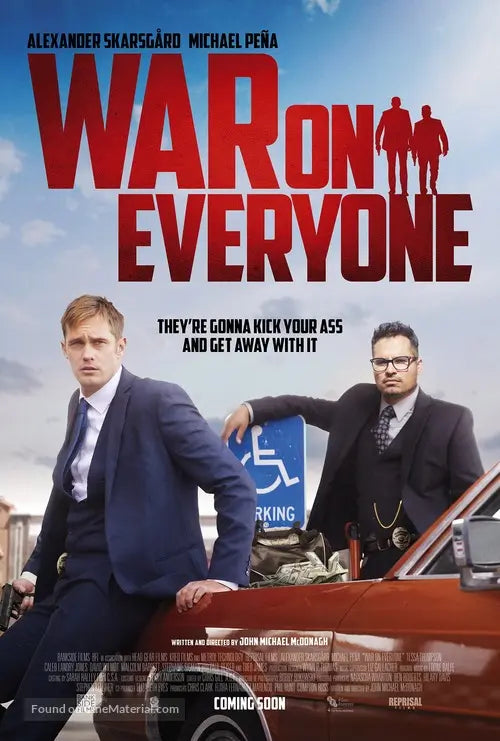 War on Everyone Cinema Movie Poster A2 Size