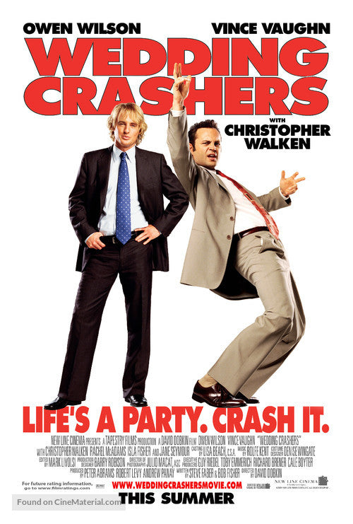 Wedding Crashers A2 Movie Poster-Pixel Demon