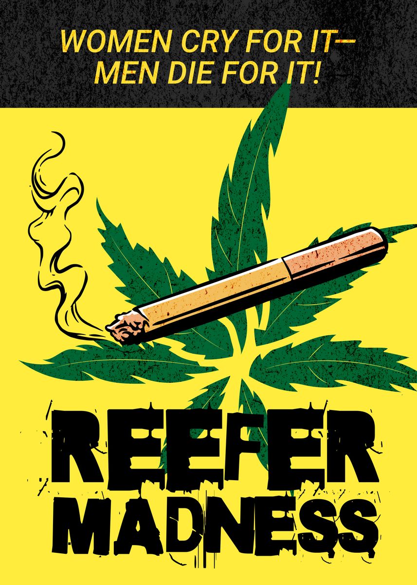 Cannabis Stoner Wall Art Design 17 A2 Size Posters-Pixel Demon