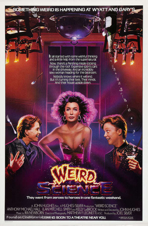 Weird Science A2 Movie Poster-Pixel Demon