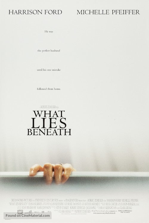 What Lies Beneath Cinema Movie Poster A2 Size