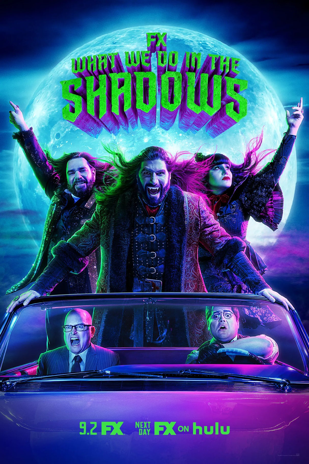What We Do In The Shadows A2 Size Movie Poster-Pixel Demon