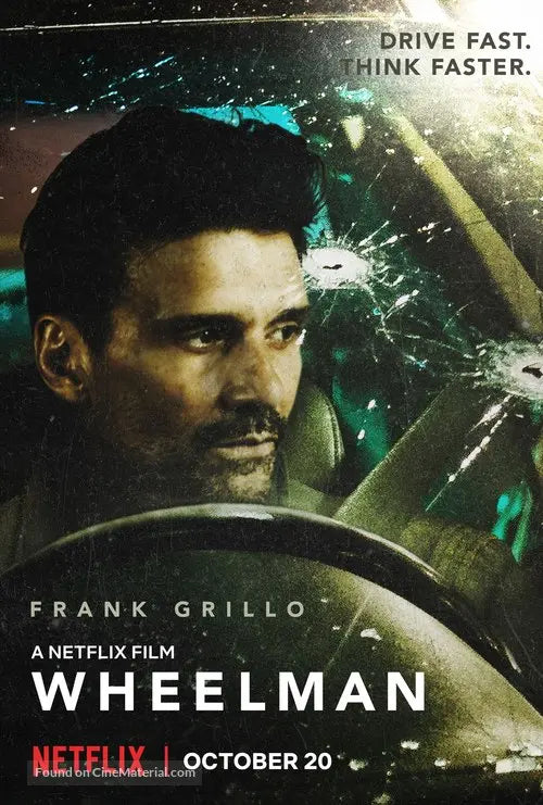 Pixel Demon Wheelman Movie Poster A2 Size