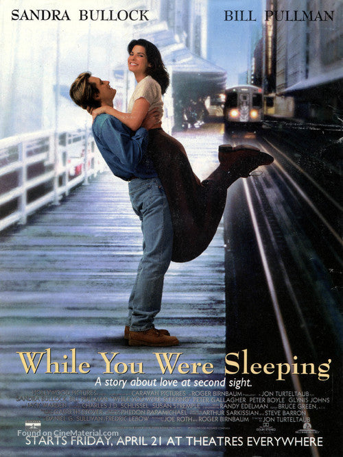 While You Were Sleeping Cinema Movie Poster A2 Size