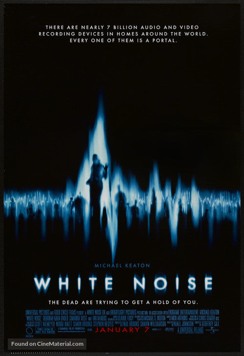 Pixel Demon White Noise Movie Poster A2 Size