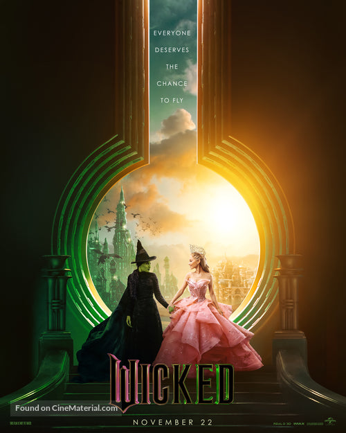 Wicked Movie Poster A2 Size Version 13