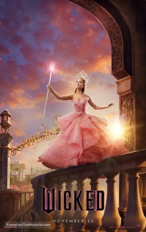 Wicked Movie Poster A2 Size Version 2