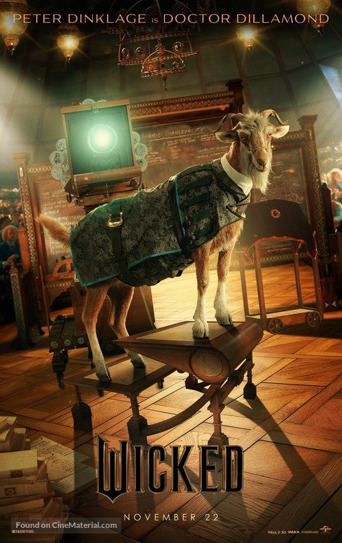 Wicked Movie Poster A2 Size Version 7