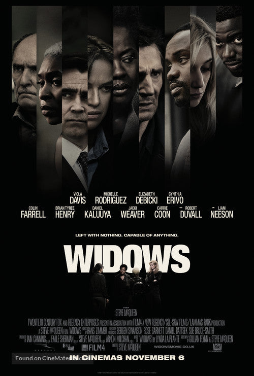 Widows Cinema Movie Poster A2 Size