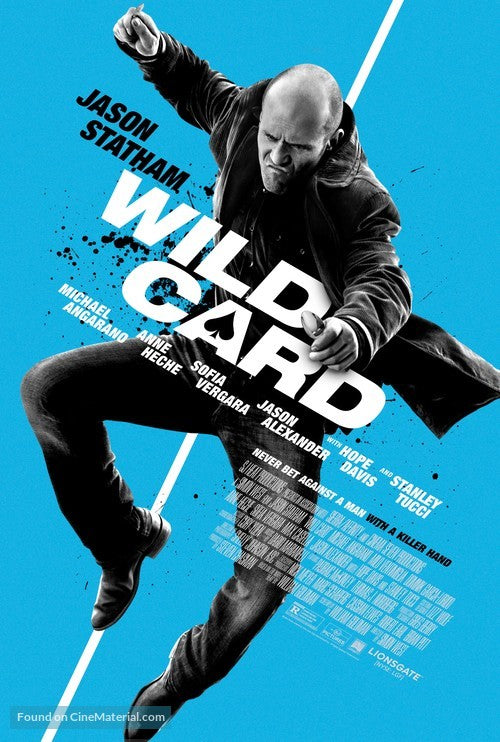 Wild Card A2 Movie Poster-Pixel Demon