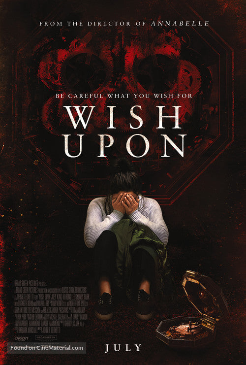 Pixel Demon Wish Upon Movie Poster A2 Size