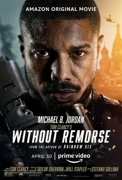 Tom Clancy's Without Remorse A2 Movie Poster-Pixel Demon
