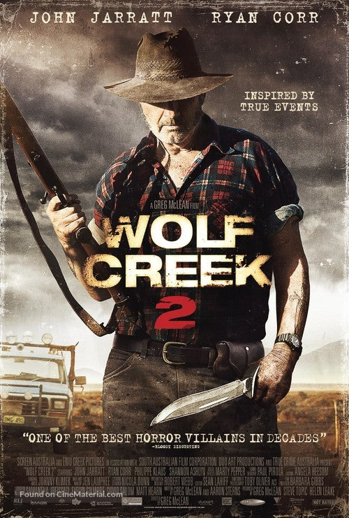 Wolf Creek 2 Cinema Movie Poster A2 Size