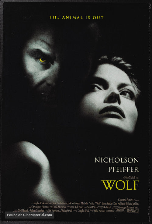 Wolf Cinema Movie Poster A2 Size