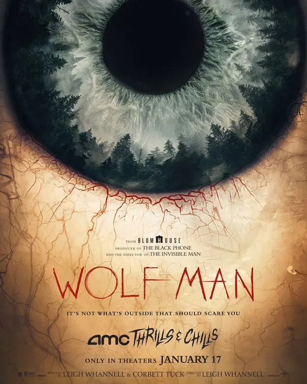 Wolf Man Movie Poster A2 Size Vers 3