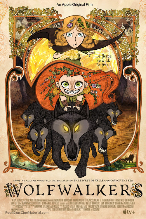 Wolfwalkers Cinema Movie Poster A2 Size