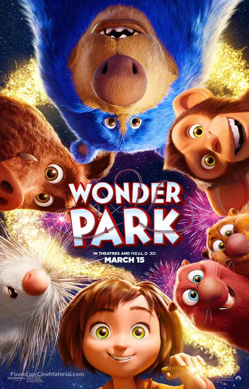 Wonder Park Cinema Movie Poster A2 Size