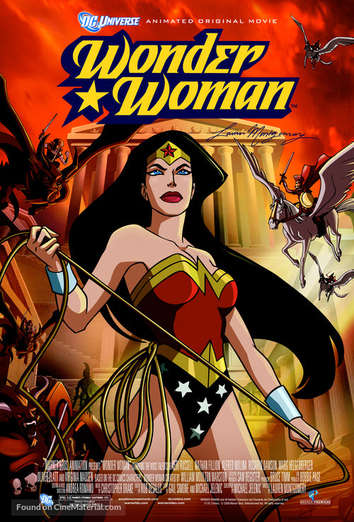 Pixel Demon Wonder Woman Movie Poster A2 Size