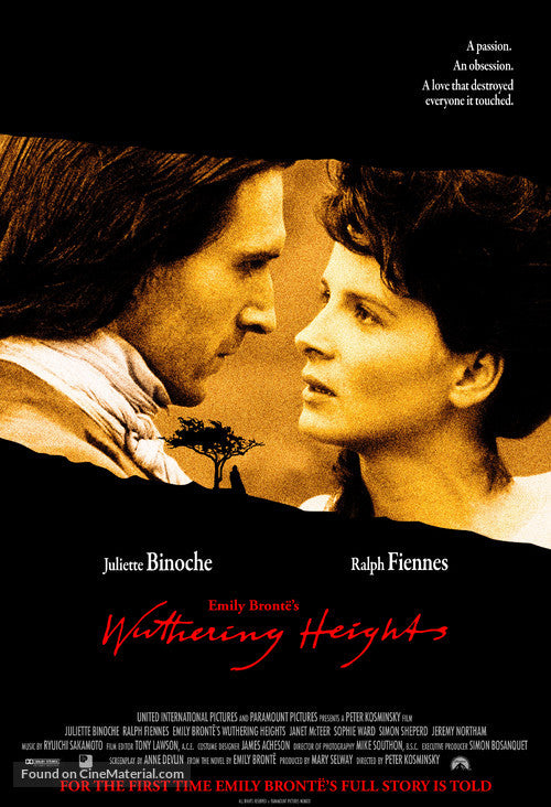 Pixel Demon Wuthering Heights Movie Poster A2 Size