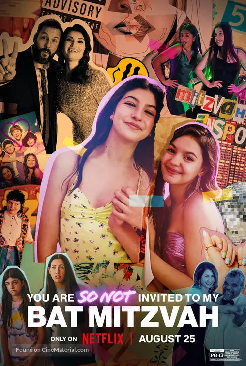 You Are So Not Invited to My Bat Mitzvah A2 Movie Poster-Pixel Demon