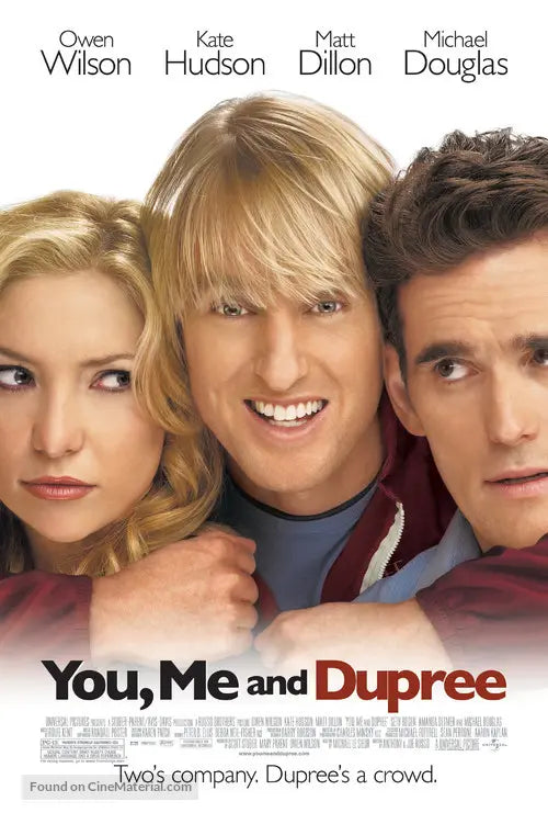 Pixel Demon You, Me and Dupree Movie Poster A2 Size