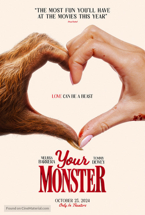 Your Monster Cinema Movie Poster A2 Size
