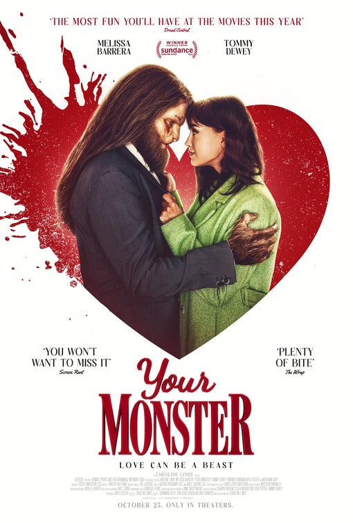 Your Monster Movie Poster A2 Size