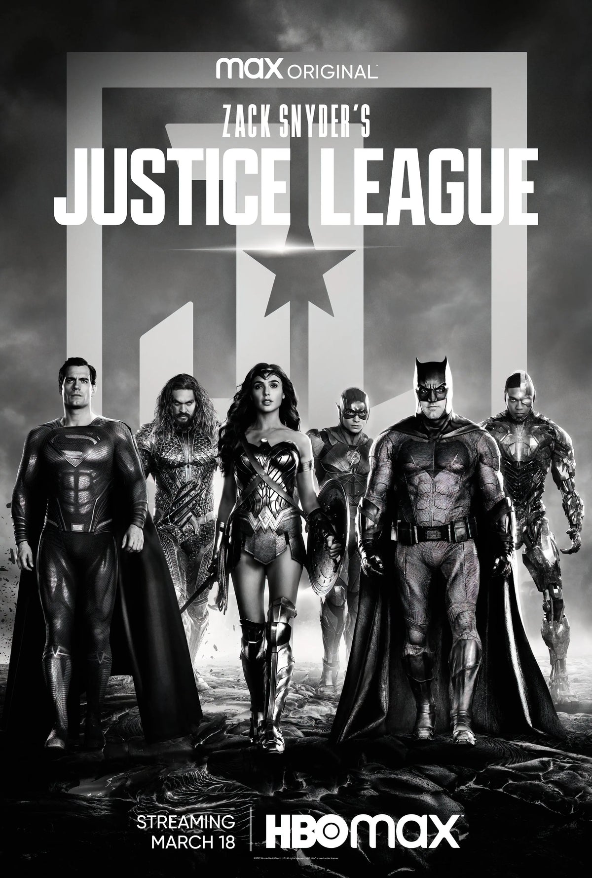 Zack Snyder's Justice League A2 Size Movie Poster-Pixel Demon