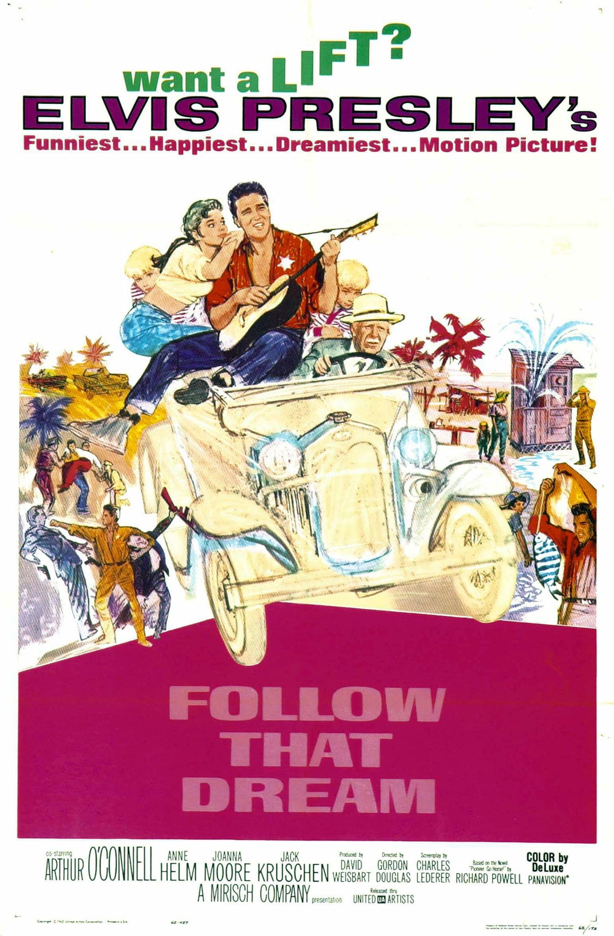Elvis Presley Follow That Dream A2 Size Movie Poster-Pixel Demon