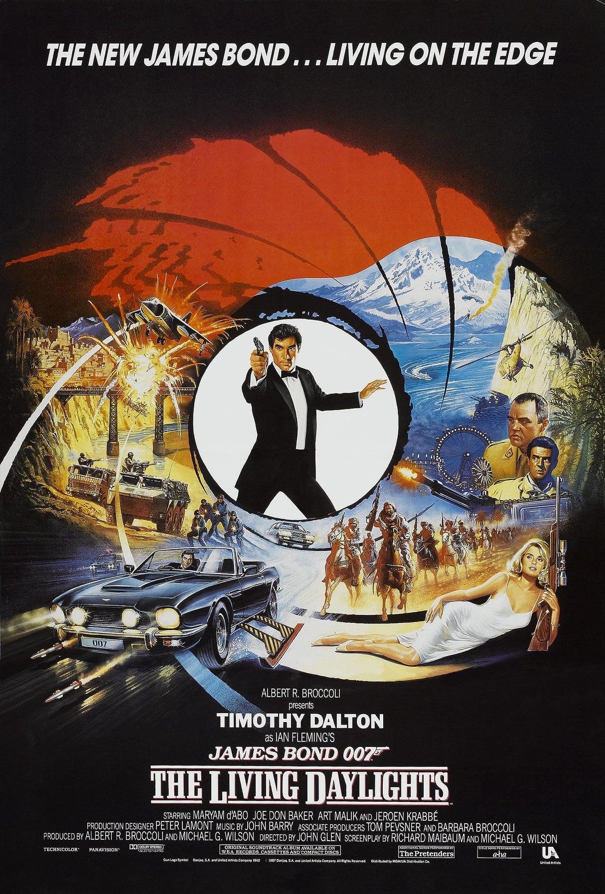 The Living Daylights A2 Size Movie Poster-Pixel Demon