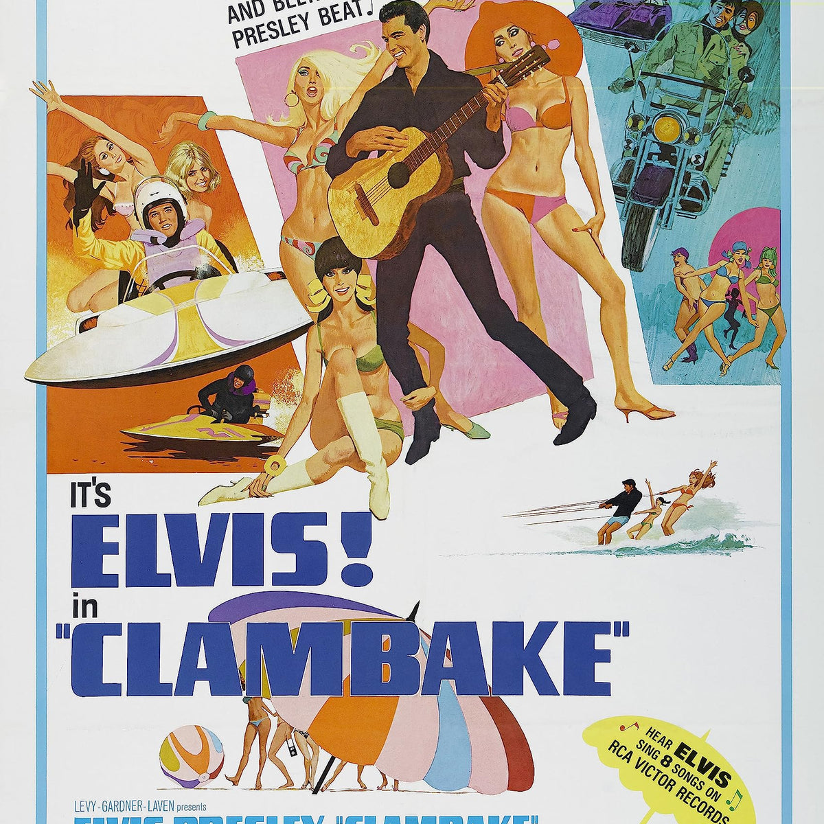 clambake movie poster