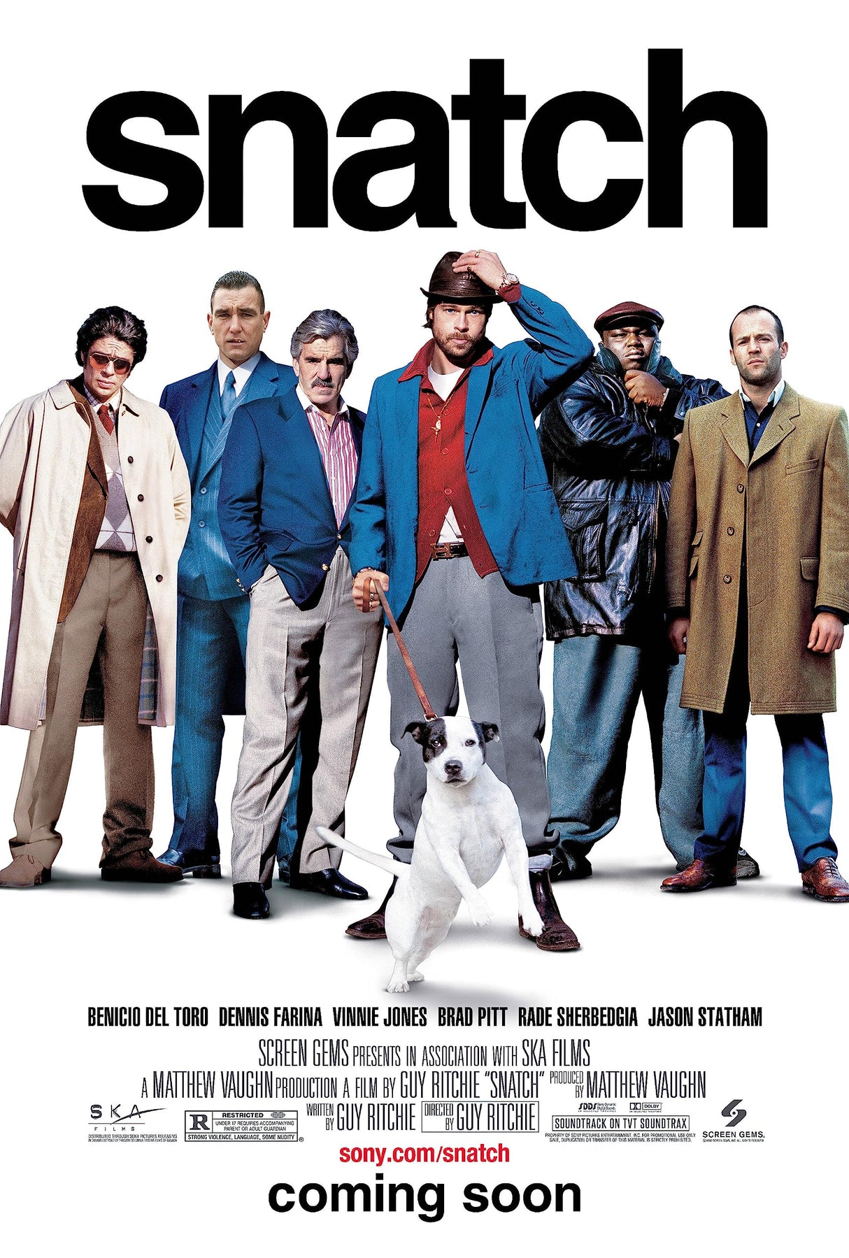 Snatch A2 Size Movie Poster-Pixel Demon