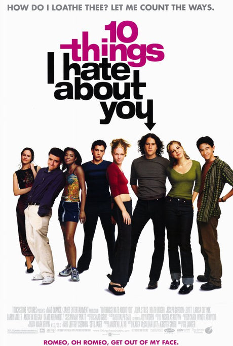 10 Things i hate about you A2 Size Movie Poster-Pixel Demon
