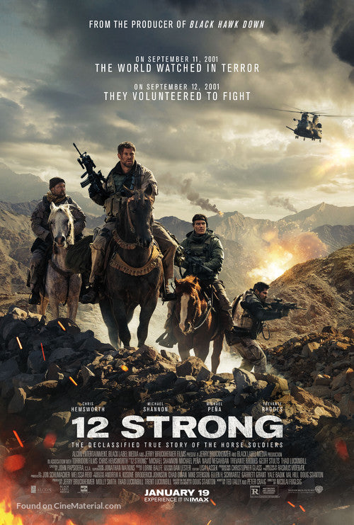 12 Strong A2 Movie Poster-Pixel Demon