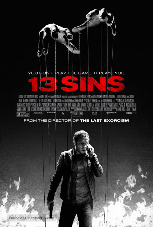 Pixel Demon 13 Sins Movie Poster A2 Size