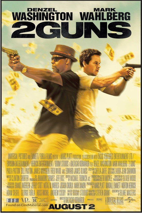 2 Guns A2 Movie Poster-Pixel Demon