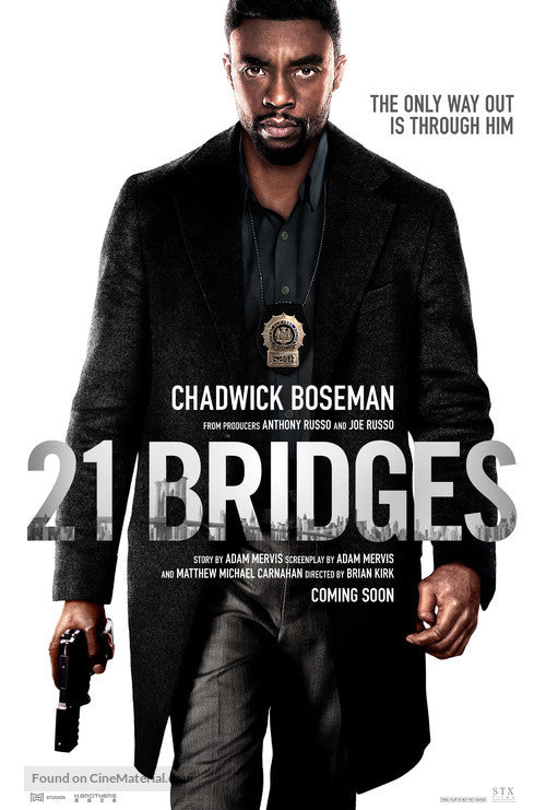 Pixel Demon 21 Bridges Movie Poster A2 Size