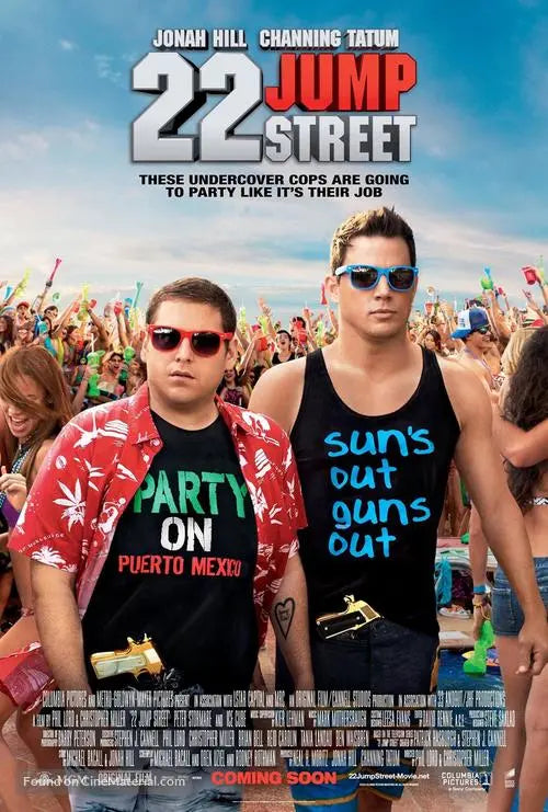 22 Jump Street Cinema Movie Poster A2 Size