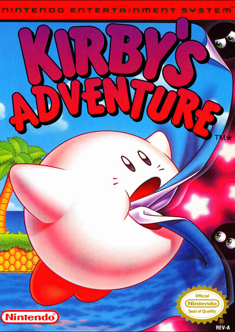 Retro SNES Kirbys Adventure A2 Size Posters-Pixel Demon