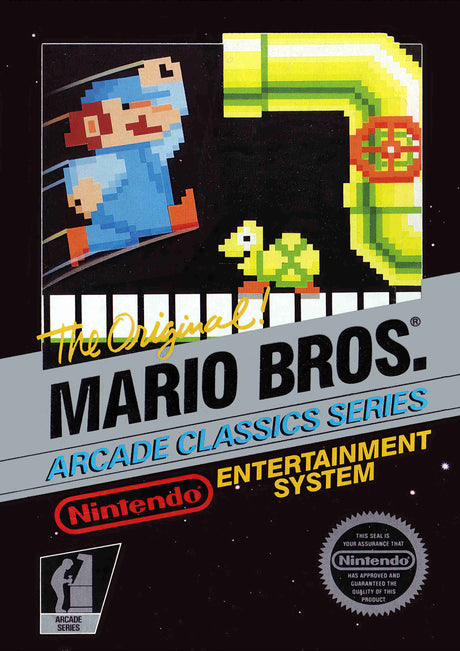 Retro SNES Mario Bros A2 Size Posters-Pixel Demon