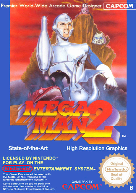 Retro SNES Megaman 2 A2 Size Posters-Pixel Demon