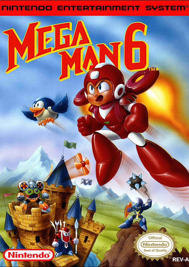 Retro SNES Megaman 6 A2 Size Posters-Pixel Demon
